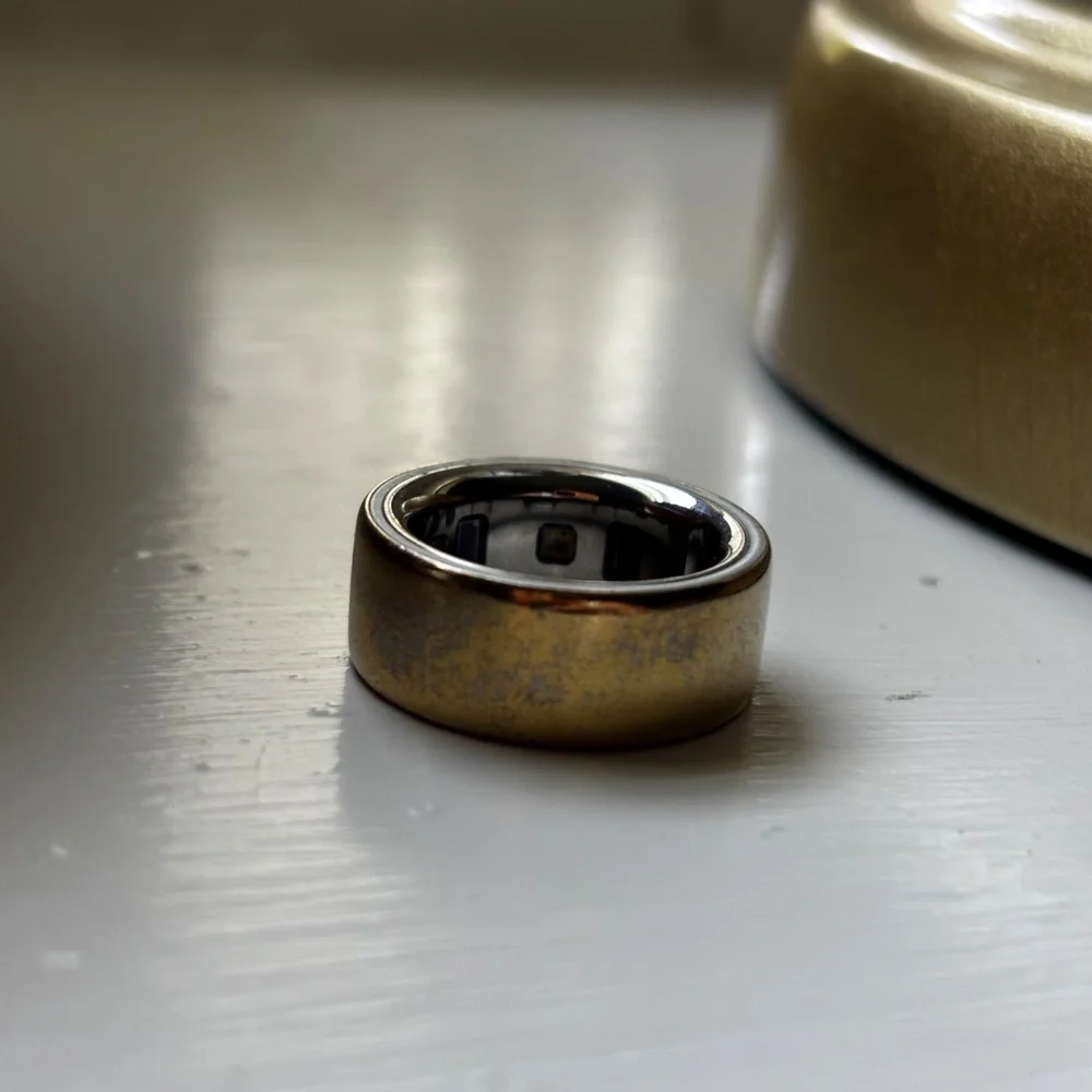 Gold Oura Ring Gen 4 Size 4